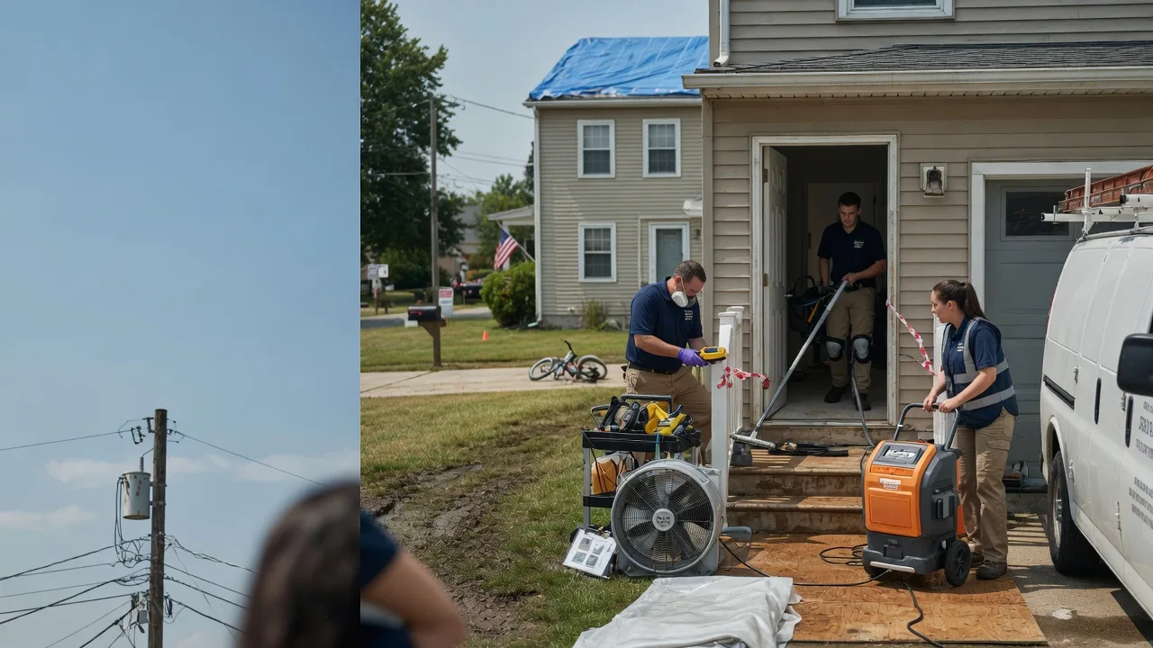Water Damage Repair in Bridgeview, IL near me